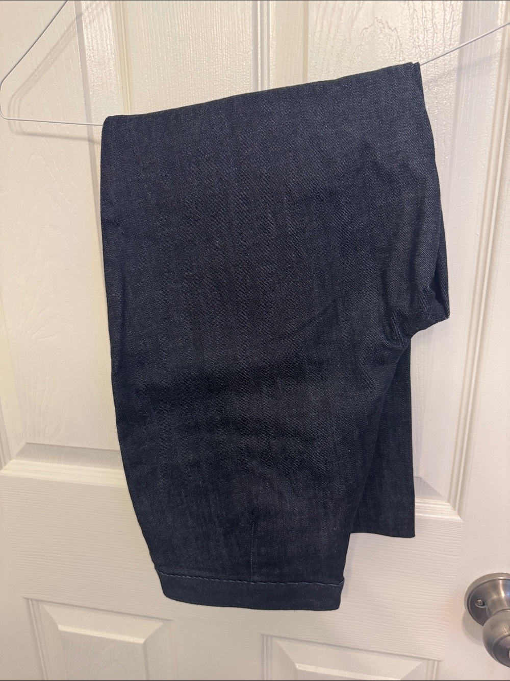Talbots Women's Straight-Leg Jeans in Dark Navy